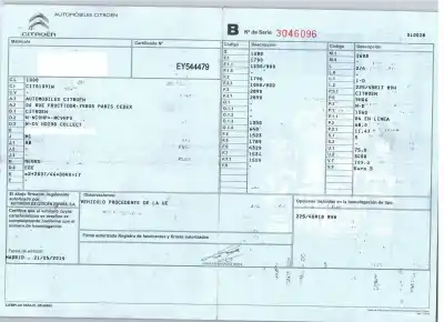 Здавання транспортного засобу citroen c4 lim. collection року 2014 потужний 9h06