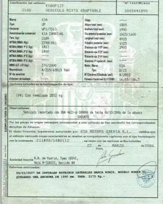 Здавання транспортного засобу kia carnival ii (gq) 2.9 crdi року 2006 потужний 