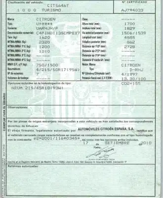 Здавання транспортного засобу citroen c4 picasso ii 2.0 bluehdi 135 року 2010 потужний rhj