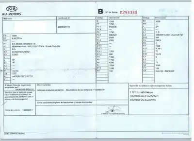 Scrapping Vehicle kia cee'd fastback (ed) 1.4 of the year 2011 powered d4fa