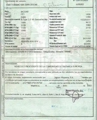 Sloopvoertuig jaguar x-type i (x400) 2.5 v6 a las 4 ruedas van het jaar 2002 aangedreven xb