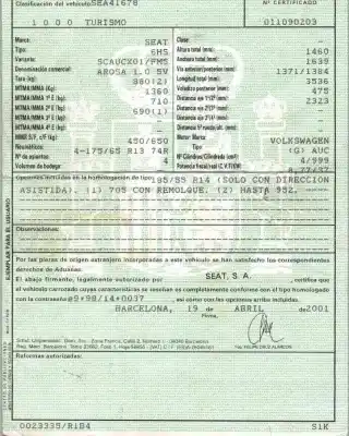 Scrapping Vehicle seat arosa (6h1) 1.0 of the year 2001 powered auc