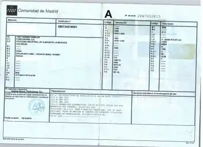 Veículo de Sucata ford focus ii (da_, hcp, dp) 1.6 ti do ano 2006 alimentado kkda