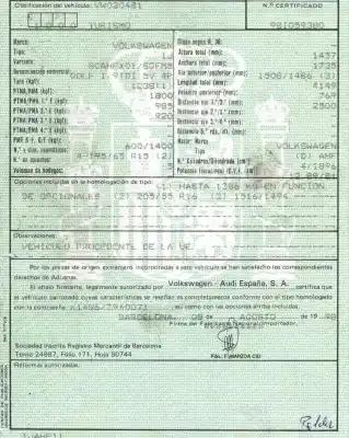 Veicolo di demolizione volkswagen golf iv berlina (1j1) 1.9 tdi dell'anno 1998 alimentato ahf