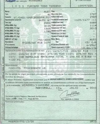 Veículo de Sucata AUDI Q7 (4L)  do ano 2010 alimentado CJG