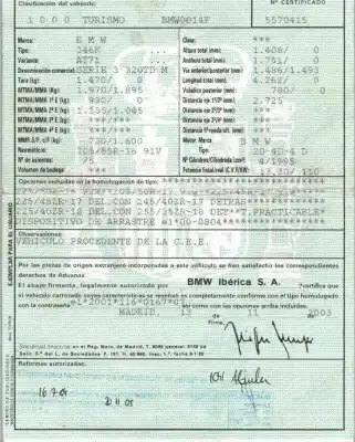Veículo de Sucata bmw serie 3 compact (e46) 2.0 16v diesel cat do ano 2003 alimentado 204d4