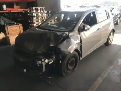 Scrapping Vehicle CHEVROLET AVEO 1.2 CAT of the year 2012 powered 