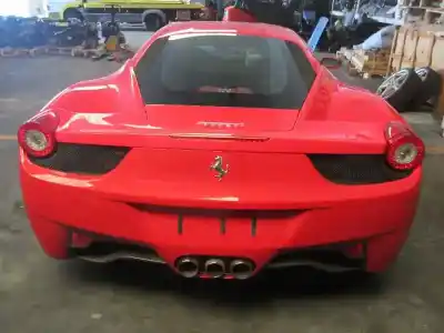 Scrapping Vehicle ferrari 458 italia italia of the year 2009 powered 