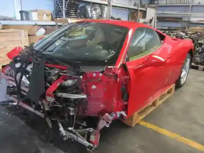 Scrapping Vehicle ferrari 458 italia italia of the year 2009 powered 