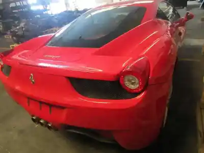 Scrapping Vehicle ferrari 458 italia italia of the year 2009 powered 