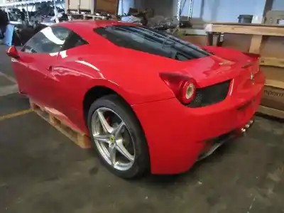 Scrapping Vehicle ferrari 458 italia italia of the year 2009 powered 
