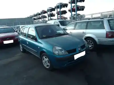 Утилизация автомобиля RENAULT CLIO II FASE II (B/CB0) 1.2 года 2004 питание D7F726