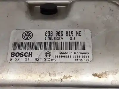 Автозапчастина б/у ебу контролер двигуна для skoda fabia familiar (6y5) comfort посилання на oem iam 038906019ne  0281011824