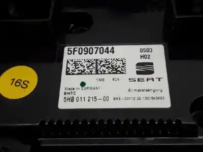 Автозапчасти б/у климат-контроль за seat leon (5f1) style ссылки oem iam 5f0907044  5hb01121500