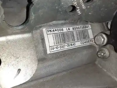 Автозапчастина б/у коробка передач для renault espace iv (jk0) expression посилання на oem iam pk4005 8200726841 co42570