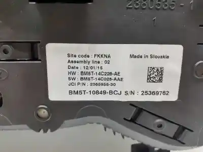 Автозапчасти б/у приборная доска за ford grand c-max titanium ссылки oem iam 5580301  bm5t10849bcj