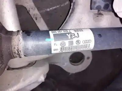 Second-hand car spare part rear axle for audi a5 coupe (8t) 2.0 tdi oem iam references 8k0505235ah  
