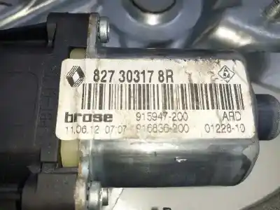 Piesă de schimb auto la mâna a doua mecanism actionare geam spate dreapta pentru renault scénic iii (jz0/1_) 1.5 dci referințe oem iam 827200006r 827303178r 915947200