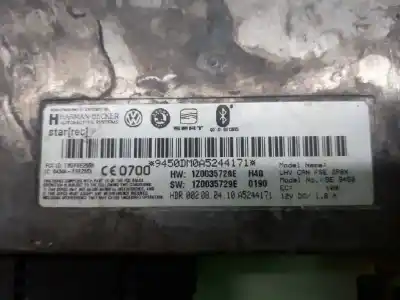 Автозапчасти б/у электронный модуль за skoda superb combi (3t5) elegance ссылки oem iam 1z0035729e  