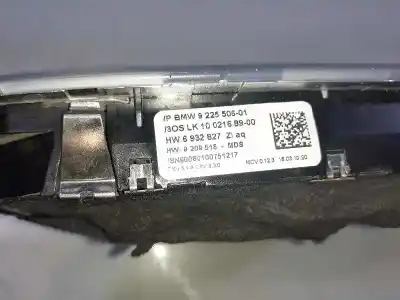 Second-hand car spare part interior light for bmw x1 (e84) xdrive 20 d oem iam references 9225506  10021689