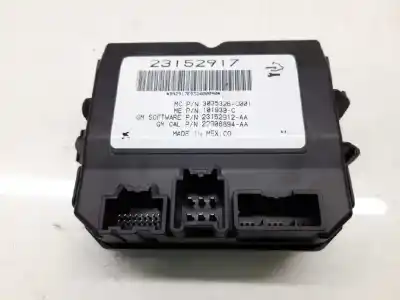 Second-hand car spare part electronic module for opel insignia sports tourer excellence oem iam references 23152917  