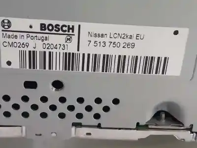Gebrauchtes Autoersatzteil audiosystem / radio-cd zum nissan x-trail (t32) acenta 4x4 oem-iam-referenzen 259157fp1a  7513750269