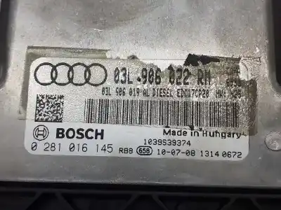 Автозапчасти б/у блок управления двигателем за audi a5 coupe (8t) 2.0 tdi ссылки oem iam 03l906022rm  0281016145