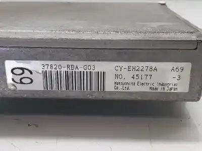 Recambio de automóvil de segunda mano de centralita motor uce para honda accord berlina (cl/cn) 2.0 comfort referencias oem iam 37820rbag03  cyeh2278a