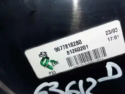 Second-hand car spare part interior left tailgate light for peugeot 308 access oem iam references 9677818280  