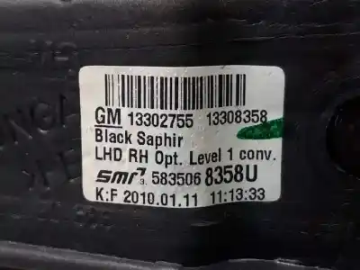 Автозапчасти б/у задний вид справа за opel astra j lim. enjoy ссылки oem iam 13265452 13308358 13302755