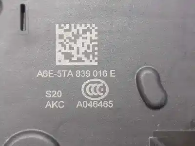 Автозапчастина б/у замок заднього правого дверя для skoda fabia ambition посилання на oem iam 5g4839016d  5ta839016e