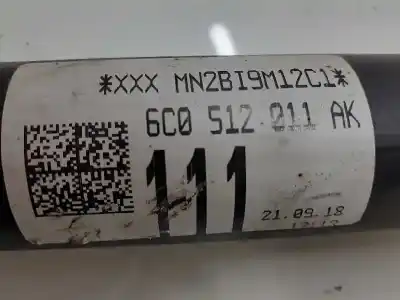 Автозапчастина б/у амортизатор задній лівий для skoda fabia ambition посилання на oem iam 6c0513025ak  6c0512011ak