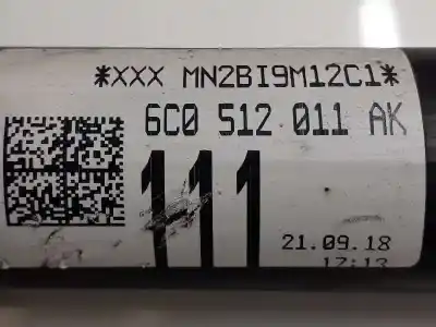 Автозапчастина б/у правий задній амортизатор для skoda fabia ambition посилання на oem iam 6c0513025ak  6c0512011ak