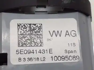 Автозапчастина б/у управління світлом для skoda fabia ambition посилання на oem iam 5e0941431e  