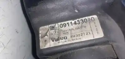 Gebrauchtes Autoersatzteil rechter scheinwerfer zum opel corsa c club oem-iam-referenzen 09114330  89302121