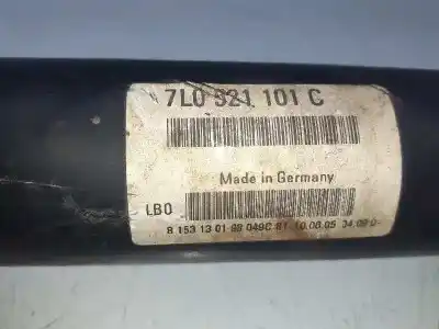 Автозапчастина б/у центр трансмісії для porsche cayenne (typ 9pa) turbo посилання на oem iam 95542102004 95542102003 7l0521101c