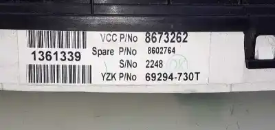 Pièce détachée automobile d'occasion compteur de vitesse tableau de bord pour volvo s60 berlina 2.4 diesel références oem iam 8673262 8602764 69294730t