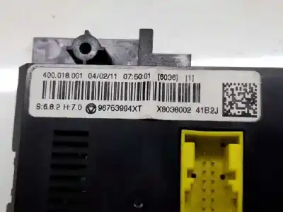 Second-hand car spare part climate control for citroen c3 attraction oem iam references 6452w7  96753994xt