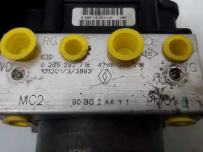 Peça sobressalente para automóvel em segunda mão abs por dacia sandero laureate referências oem iam 8201063079 476604621r 0265232718