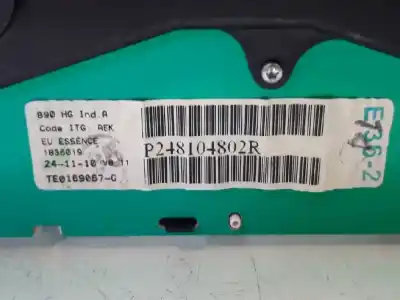 Peça sobressalente para automóvel em segunda mão quadrante por dacia sandero laureate referências oem iam 248104802r  