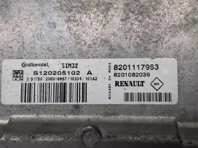 Second-hand car spare part ecu engine control for dacia sandero laureate oem iam references 8201117953  s120205102a