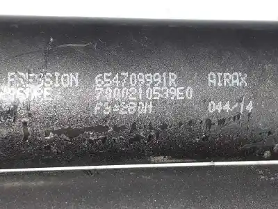 Автозапчастина б/у амортизатор капота для renault captur intens посилання на oem iam 654709991r  