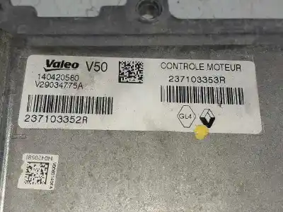 Автозапчасти б/у блок управления двигателем за renault captur intens ссылки oem iam 237104736r 237103352r 237103353r