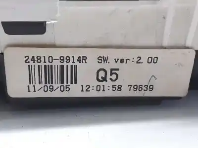 Автозапчастина б/у панель інструментів для renault koleos dynamique посилання на oem iam 248109914r  79639