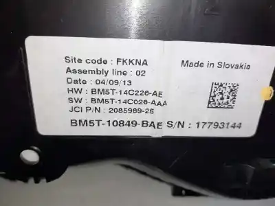 Second-hand car spare part dashboard for ford c-max titanium oem iam references 5580299 bm14c226ae bm5t10849bae