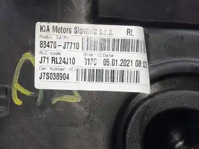 Автозапчасти б/у регулятор стекла заднего левого за kia proceed (cd) 1.6 t-gdi gt ссылки oem iam 83470j7710  