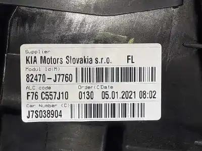 Автозапчастина б/у регулятор вікна передній лівий для kia proceed (cd) 1.6 t-gdi gt посилання на oem iam 82470j7760  