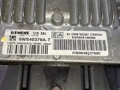 Second-hand car spare part ecu engine control for citroen c6 exclusive oem iam references 1939wc 9648237680 9658198080