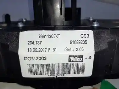 Pièce détachée automobile d'occasion commutateur d'éclairage pour citroen c6 exclusive références oem iam 6242t1 51089205 96611306xt