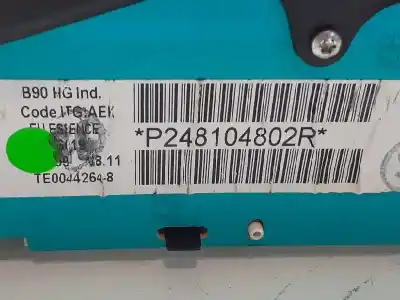 Peça sobressalente para automóvel em segunda mão quadrante por dacia sandero ambiance referências oem iam 248104802r  te00442648